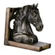 thumbnail image 1 of Estatuilla decorativa del sujetalibros de la estatua de la cabeza de caballo, 1 of 6