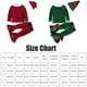 thumbnail image 2 of Conjunto de ropa de Navidad para niños, disfraz de Papá Noel de Navidad de terciopelo con parte inferior de campana de manga larga, conjunto de trajes de 4 Uds para regalo de bebé de 2 a 5 años, 2 of 8