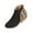 Black, variant on Boots for Women, Casual Fashion Fringe Plaid Fringed Splicing Retro Frosted Suede Mid Heel Boots Shoes Cowboy Boots for Women