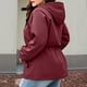 thumbnail image 5 of Chaquetas y abrigos casuales con capucha de manga larga para mujer, abrigos y chaquetas resistentes al viento para excursiones de senderismo al aire libre, impermeables con capucha, rompevientos, abri, 5 of 5