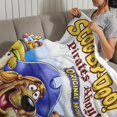 thumbnail image 3 of Scooby Doo Piratas anti-pilling, suave, ligera, esponjosa y acogedora de lujo para hogar y cocina – Perfecta para niños y adultos,130X150cm, 3 of 6