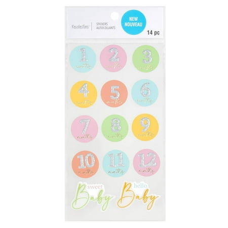 UPC: 0195158488418 | Baby Months Stickers by Recollections™