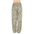 Augper Womens Lounge Pants Comfy Pajama Pants Leopard Printed Pajama