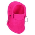 thumbnail image 2 of dianhelloya Fashion Warm Hats Integrated Ear Breathable Waterproof Thermal Fleece Balaclava Hat Stylish Winter Headwear for Men Women Pink, 2 of 8