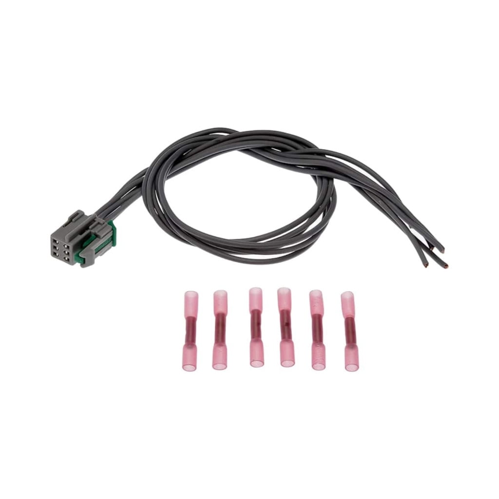 KarParts360 For GMC K2500/K3500/C3500HD 1995 Pigtail Connector | Plastic Material | Tin Brass Terminal | Female Terminal Gender | 1.5 Millimeters Connector Length | 16.15 Inches Tube Length | 1212566