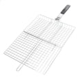 thumbnail image 1 of Cesta Para Asar, Cesta Para Asar Para Barbacoa De Acero Inoxidable, De Haya Plegable Resistente Al Calor, Fácil De Sostener Para Verduras Y Hamburguesas, 1 of 7