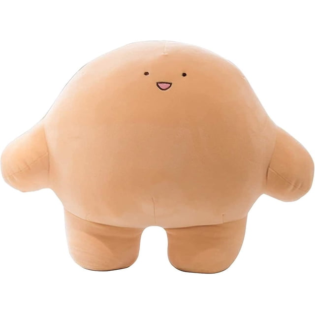 Almohada corporal de peluche de oso lindo de 9 pulgadas, almohadas corporales cilíndricas de dibujos animados gordos para niños, regalos de juguete súper suaves para abrazar para ropa de cam