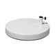 thumbnail image 1 of Base de metal universal para lámpara de mesa Base ponderada Base de lámpara de escritorio redonda de 19 cm para Blanco, 1 of 9