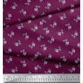 thumbnail image 2 of Soimoi Rayon Fabric Leaves & Floral Artistic Decor Fabric Printed Yard 42 Inch Wide, 2 of 5