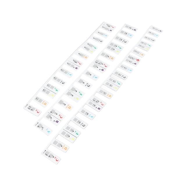Etiqueta Engomada Del Teclado Del Piano, Etiqueta Engomada Del Piano Electrónico Amplia Aplicación Silicona Universal Extraíble Impermeable Diseño Para La Práctica