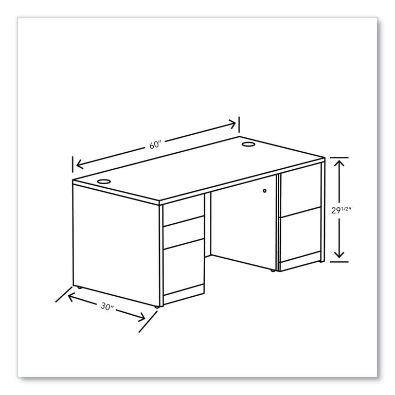 HON H105892.LKI1LKI1 10500 Series 60 in. x 30 in. x 29.5 in