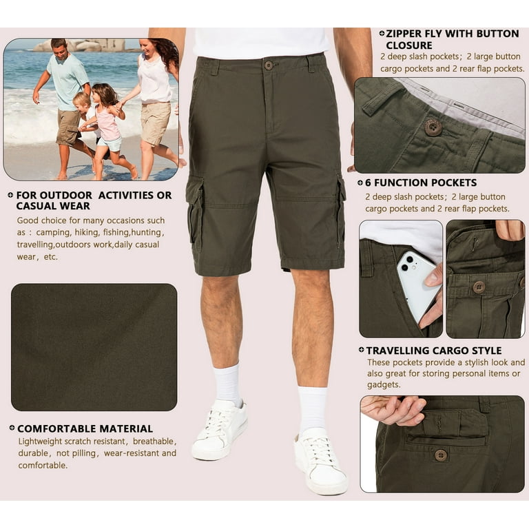 Shorts with cheap many pockets