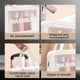 thumbnail image 3 of Neceser de viaje-juego blanco de tres piezas, 3 of 5