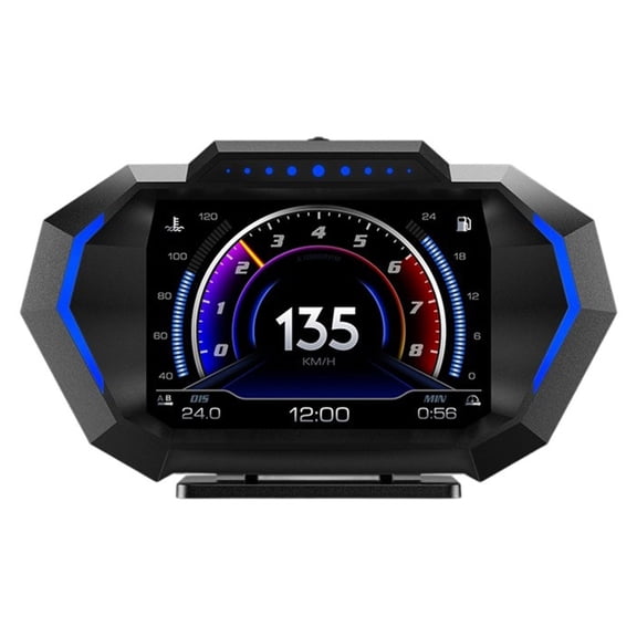 Sinyiin Automotive Double System Head Up Display For Cars OBD2 Diagnostic Tool Speed Monitor Real Time Engine Data 12 Languages