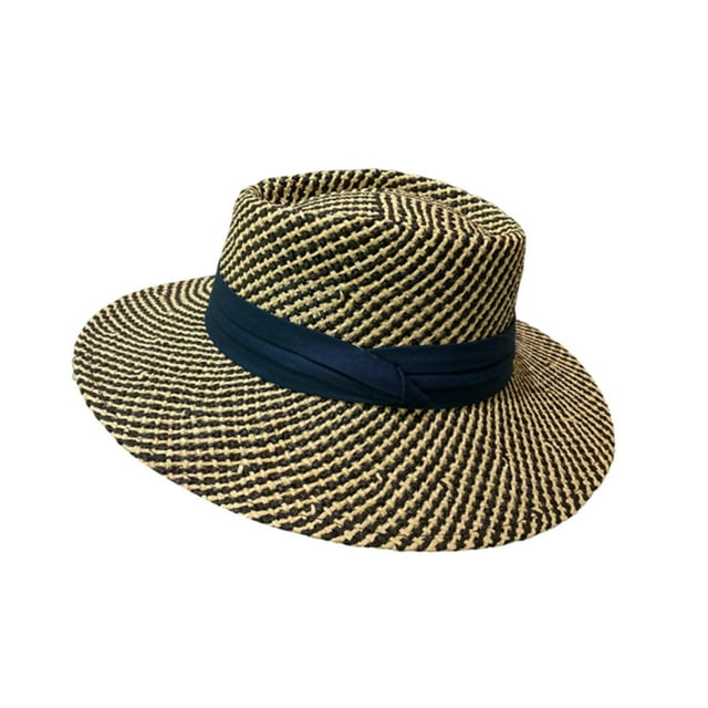 plano para mujer, sombrero de paja para mochilero, viaje, acampada, actividades al aire libre Correa