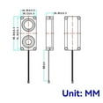 thumbnail image 2 of 2Pcs Compact Square Speakers Sound System 45100 Speaker for Home, 2 of 5