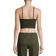 thumbnail image 2 of Avia Low Impact Sports Crop with Shelf Bra and Removable Pads, 2 of 6