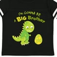 thumbnail image 4 of Inktastic I'm Gonna Be a Big Brother-dino Boys Toddler T-Shirt, 4 of 5