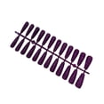 thumbnail image 2 of Soidarity Presione el diseño de uñas postizas Parche de manicura artificial Decoraciones terminadas Pulido Profesional Chica Herramientas de belleza para Arte de uñas Violeta Soidarity CE012360-02B, 2 of 6