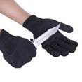 thumbnail image 3 of Cut Resistant Gloves Level 5 Protection with Long Cuffs Wrist Forearm Protector Stainless Steel Wire Gloves, 3 of 4