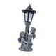 thumbnail image 3 of Estatua de ángel con Energía Solar, Regalo Decorativo, Hermosa Artesanía, Escultura de Resina Gris para Césped, Jardín, Patio Exterior., 3 of 9