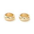 thumbnail image 3 of 201 Stainless Steel Spacer Beads Flat Round/Ring Real 18K Gold Plated 4x1.5mm Hole: 2.5mm, 3 of 3