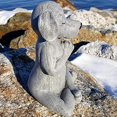 thumbnail image 3 of Animal sculpture in meditation - Dog / Frog / Cat - Decoration, 3 of 3