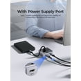 thumbnail image 6 of ORICO USB 3.2 Hub [10Gbps], 4 Port USB Hub With 2 USB A Port and 2 USB C Port, 3.28Ft C to C Cable USB 3.2 USB Splitter for iMac, All MacBooks, Mac Mini, 6 of 10