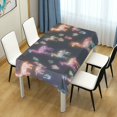 thumbnail image 4 of Yayeee Tablecloths 60" x 60" Rectangle Wrinkle Resistant Party Table Cover, Neon Llamas Pattern, 4 of 8