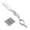 Silver, variant on Hair Cutting Razor, Hair Razors For Cutting Hair Professional Styling Razor with Replacement Stainless Steel Blades for Salon/Home -11PCS Silver