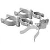 Midwest Air 328536C Galvanized Chain Link Walk Gate Hardware Set, 2-3/8 In. - Quantity 1