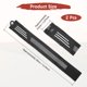 thumbnail image 3 of Correa para Pierna de Pantalón de Bicicleta Uxcell [2PCS] - Bandas de Seguridad para Pantalones para Ciclismo y Trote y Acampada - [Negro-11.4 IN] Correderas de Pierna de Bicicleta, 3 of 6