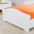 thumbnail image 5 of KidKraft Nantucket Wooden Toddler Bed with Side Rails, White, 5 of 7