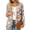 AZ33_Khaki, variant on Halloween Cardign Sweaters for Women 3/4 Sleeve Lightweight Funny Pumpkin Printed Open Front Cardigans Complexion XL