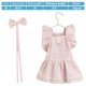 thumbnail image 2 of Vestido de perro Vestido a rayas para perros, Ropa para perros pequeños Niña, Traje de verano ligero para mascotas, Ropa para gatos, vestidos para perros para perros pequeños, 2 of 5