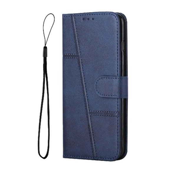 Funda Flip para FOXDOCK Motorola Moto G34 5G – Carcasa delgada y resistente a impactos con soporte para uso diario y profesional