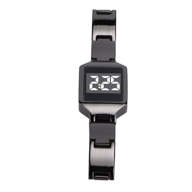 HZ2028 LED Digital, Multifunction Alloy Waterproof Wristwatch 