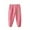 Pink, variant on Chenyin Baby Kids Fleece Active Jogger Pants with Pocket for Boys Girls Cartoon Print Sweatpants Toddler Fall Winter Padded Thickened Unisex Trousers for 3-11 Years