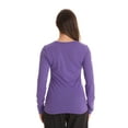 thumbnail image 3 of Just Love Women’s Long Sleeve Underscrub T-Shirt – Soft Fitted Undershirt Tee for Nurses, Doctors & Everyday Wear, 3 of 3