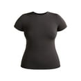 thumbnail image 4 of Joyspun Women's Everyday Seamless Shapewear T-Shirt, Sizes S-3XL, 4 of 6