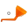 thumbnail image 3 of Miangastore Engine Oil Funnel Car Funnel Orange Abs 1Pack 14.6x5.7x5.7in, 3 of 9