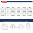 thumbnail image 3 of Jinhomg Toddler Kids Winter Warm Shirts Comfy Long Sleeve Mock Neck Tops Boys Girls Casual Ruffle Hem Solid Pullovers Black 7Years, 3 of 3