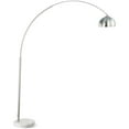 thumbnail image 1 of Bowery Hill Contemporary Arched Floor Lamp in Chrome, 1 of 1