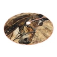 thumbnail image 2 of KLL Christmas Tree Skirt,Party Decorations Farmhouse for Christmas Decorations Holiday Party 30" -Musical Horse Vintage Collage, 2 of 6