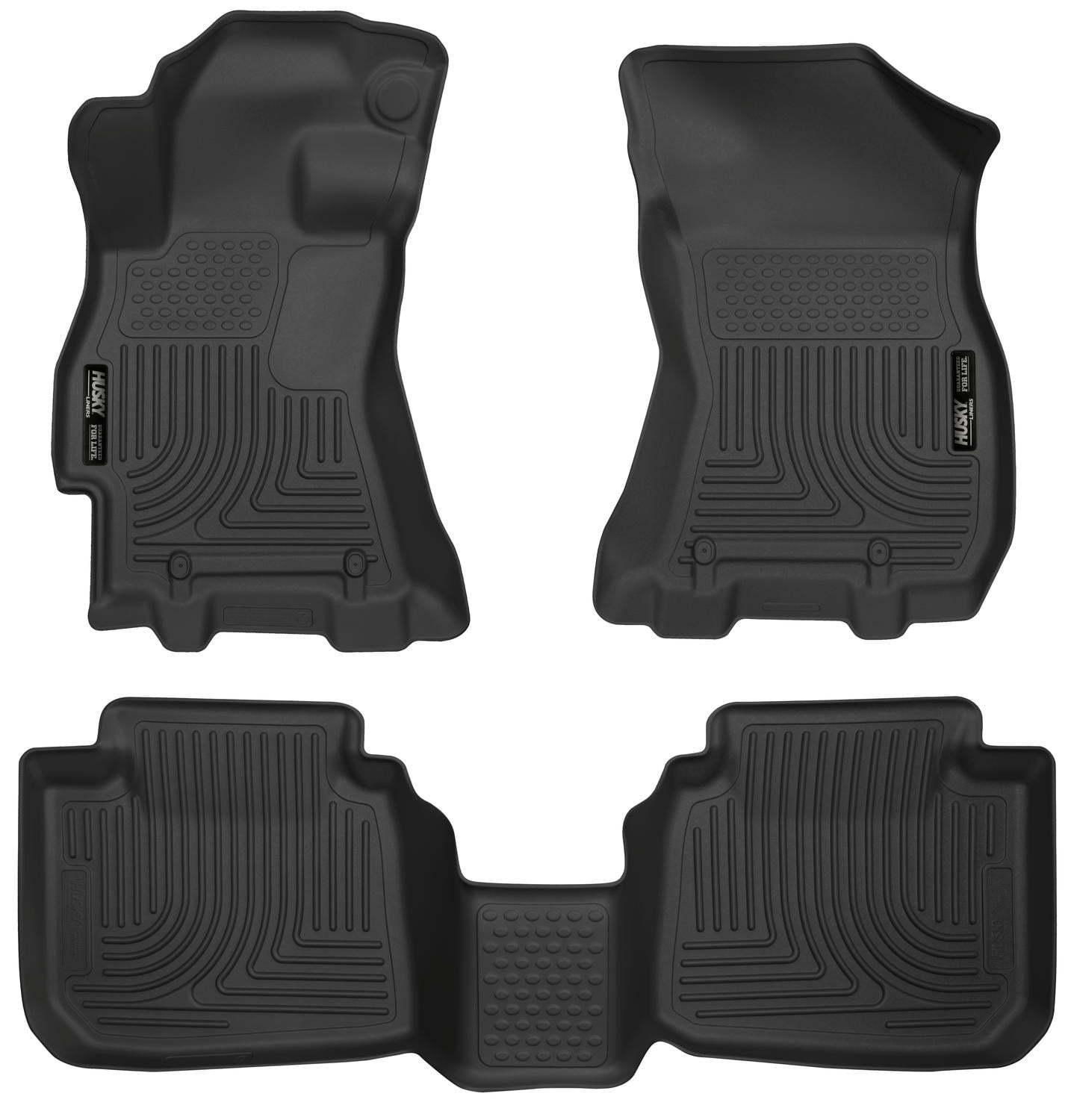 Husky Liners Front & 2nd Seat Floor Liners Fits 1517 Legacy/Outback