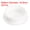 White, variant on Uxcell 26Pack 1-3/8" Plastic Hole Plugs Panel Flush Type Knockout Locking Plugs, Black