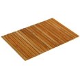 thumbnail image 1 of Bare Decor Asi - Mantel Individual Flexible De Madera De Teca Auténtica O Bandeja Para Brazo De Sofá, 1 Tapete, 19 X 12 Pulgadas, Color Marrón, 1 of 1