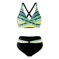 thumbnail image 4 of MKLEKYY Trajes De Baño Mujer 2 Piezas Women'S New Split Body Swimsuit Bikini Sexy Border Bikini Swimsuit, 4 of 4
