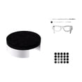 thumbnail image 2 of 20 Pcs LED Light Cover Compatible with Meta Smart Glasses, AI-Glasses Light Cover, Anti-Scratch Lens Guard, Privacy-Friendly Decor Shield, Adjustable Lens Protector Accessories, 2 of 8