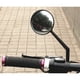 thumbnail image 4 of Espejos retrovisores laterales de aluminio para motocicleta con extremo de barra de mango para bicicleta de calle, Cafe Racer, bicicletas deportivas, Chopper Cruiser Scooter, 4 of 5